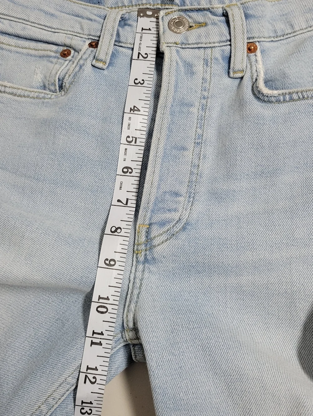 Re/Done 70S Stove Pipe Jeans Size 27.